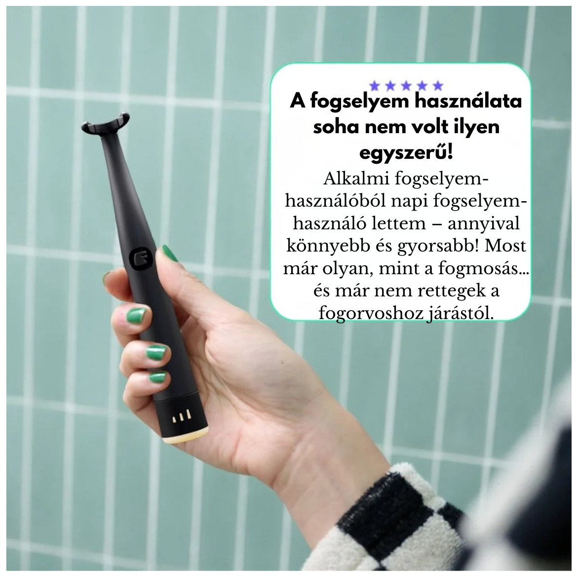 DentWave ProClean™ - Elektromos fogselyem